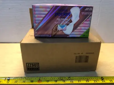 3 boxes 20 pads each always pocket size level 2 flow with wings