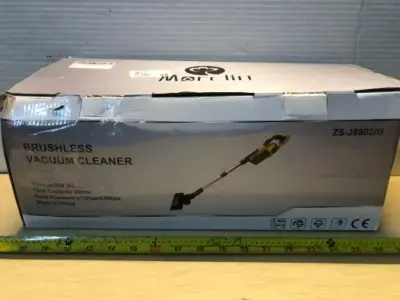 Brushless vacuum cleaner missing battery