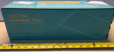 Electric warming tray