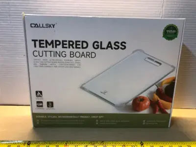 2 boxes tempered glass cutting board