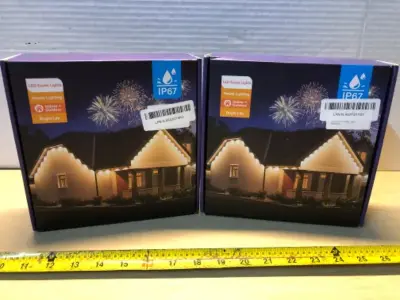 2 boxes indoor outdoor LED lights