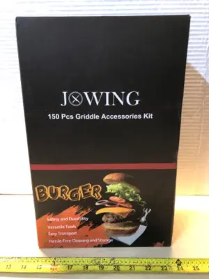 Jowing 150pc griddle accessories kit