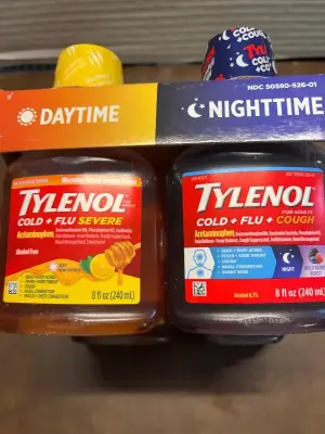 3ct tylenol cough syrup