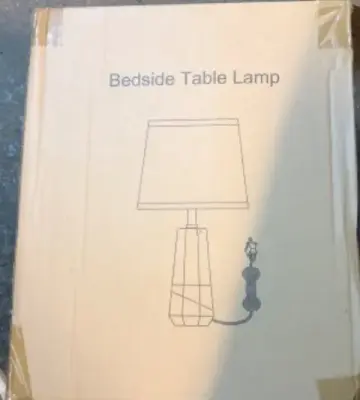 Bed side table lamp