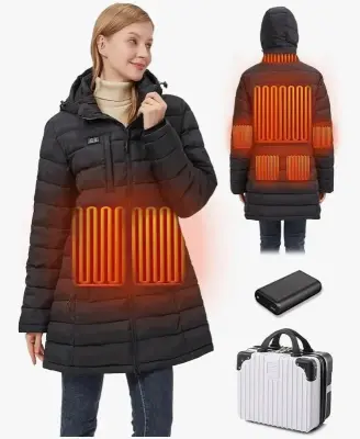 Size medium heated jacket in case (similar to image)