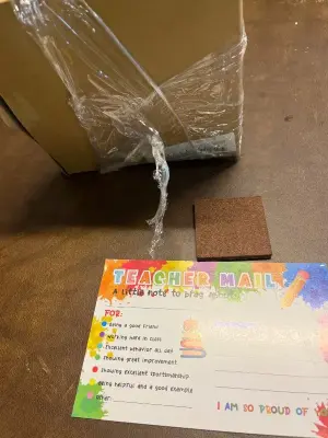 240pcs happy mail teacher cards , 2ct furniture pads