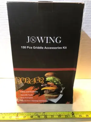 Jowing 150pc griddle accessories kit
