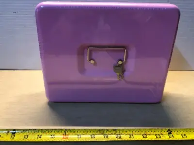 Pink lock box