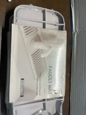 foldable button faucet mat