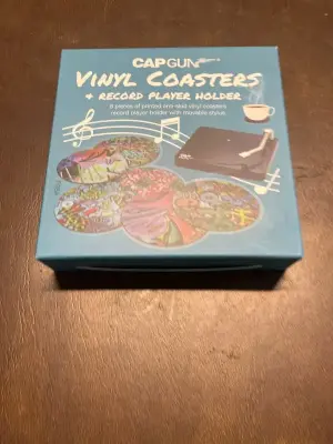 vinyl coaster