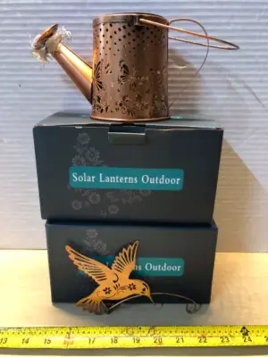 2 boxes solar lanterns