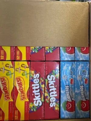box of candy flavored candycanes