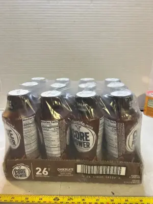 2 12 packs of core power chocolate 06/27/26