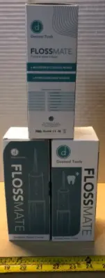 3 boxes Flossmate portable water flosser