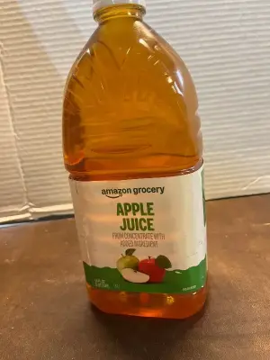 2ct 64 FLOZ apple juice exp 09/26