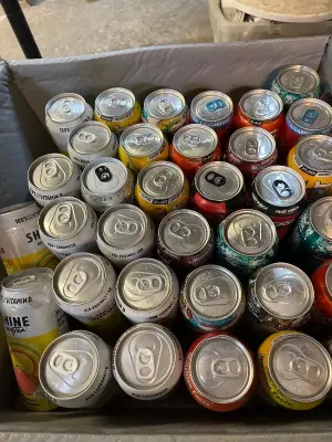 lot of variety drinks