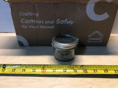 Set of 8 airtight jars