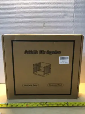 Foldable file organizer