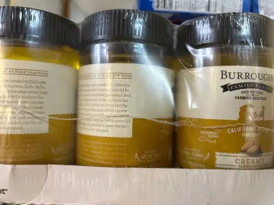 12 count creamy almond butter organic