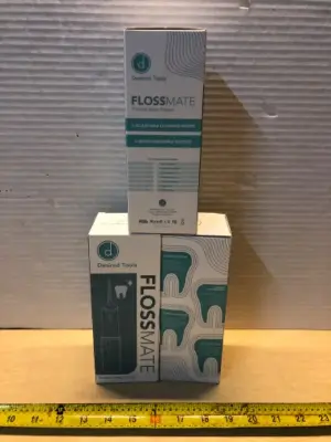 3 boxes flossmate portable water flosser
