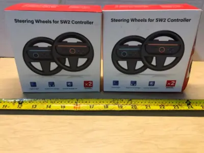 2 boxes steering wheels for SW2 controller
