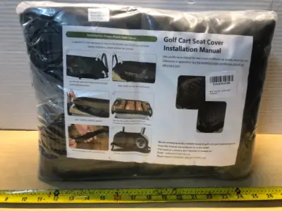 Golf cart seat cover