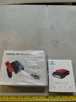 Nintendo switch, joy, con grip visor, clip motion, sensing lamp