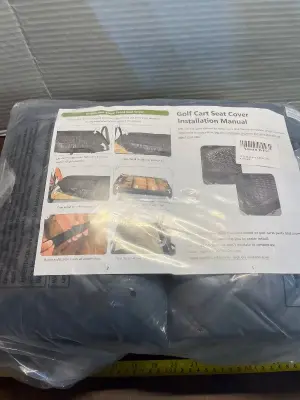 golf cart seat cover installation manual