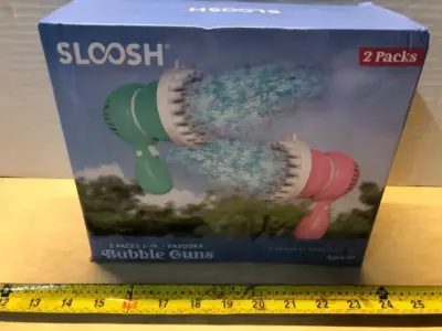 2 pack bubble guns