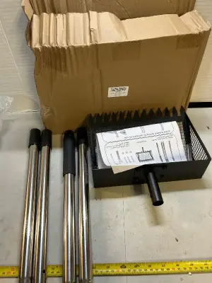 Metal chicken coop sifter