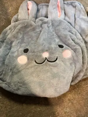 bunny bean bag (as is needs cotton)