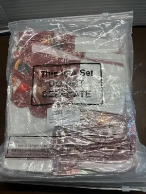 bundle of christmas decorations