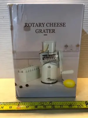 Rotary cheese grater