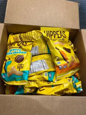 box of hippeas white cheddar exp02/26