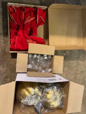 Christmas and Halloween decor