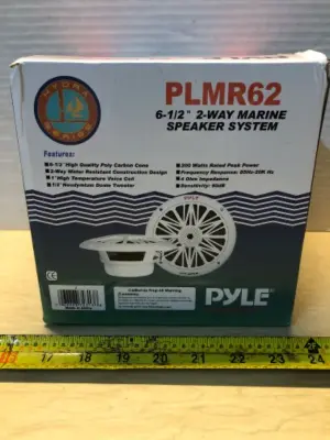 6-1/2” 2 way marine speaker system