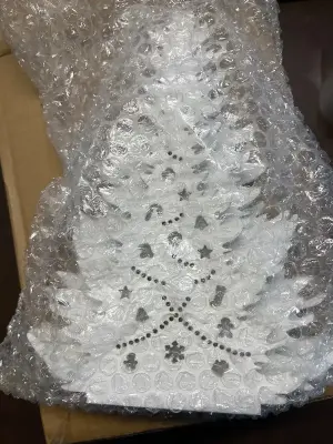 4ct wooden christmas decorations