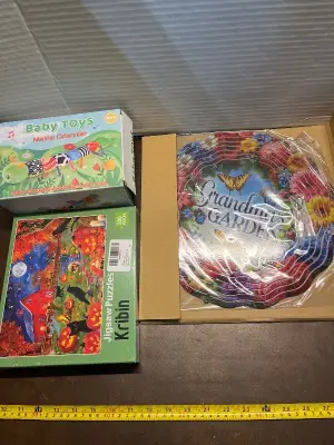 baby toys , jigsaw puzzle, wind spinner