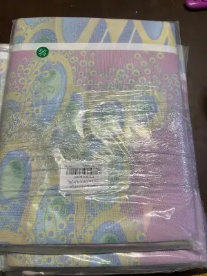 bundle of party decorations