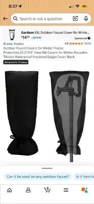 outdoor faucet covers