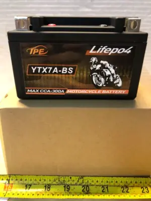 Lifepo4 motorcycle battery