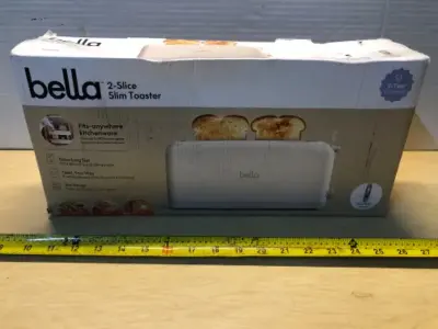 2 slice slim toaster