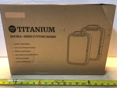 2 boxes Titanium double sided cutting boards