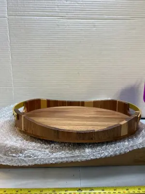 wooden serving platter