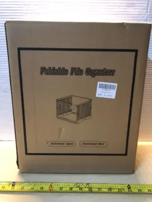 Foldable file organizer