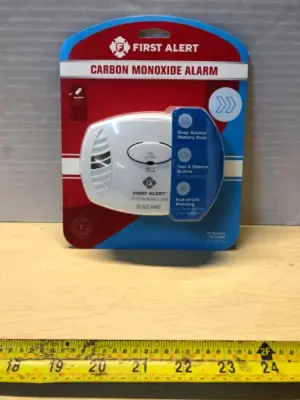 First alert carbon monoxide alarm