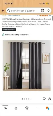 Blackout Curtains 84 Inches Long