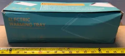 Electric warming tray