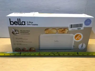 2 slice slim toaster