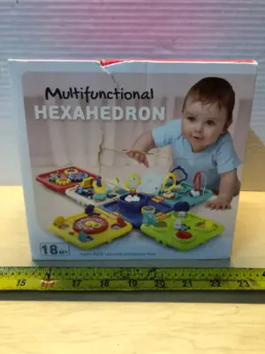 Multifunctional hexahedron learning toy